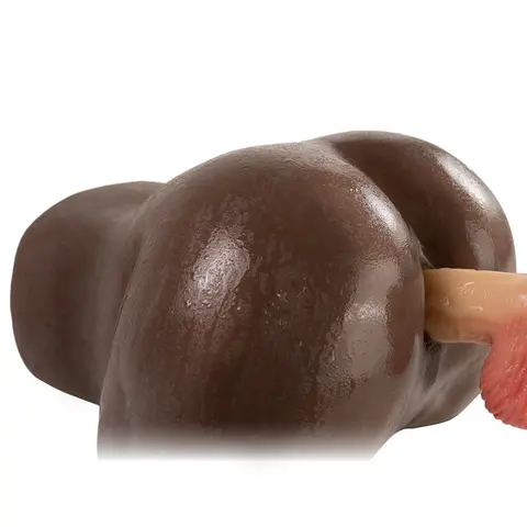 Camtoyz Raw Realistic Torso Naysa in Chocolate