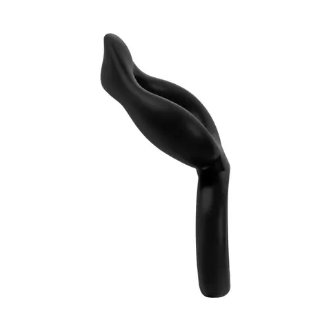 Forto F-88 Liquid Silicone Cock & Ball Ring in Black