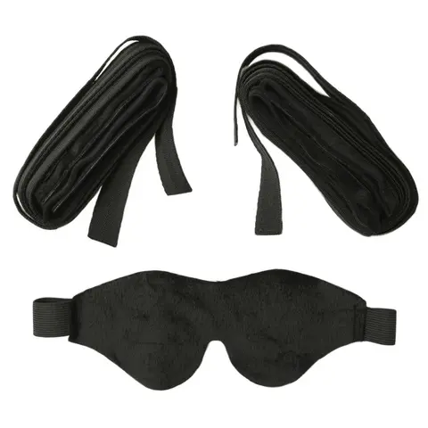 Sportsheets Sex & Mischief Our First Bondage Kit Black