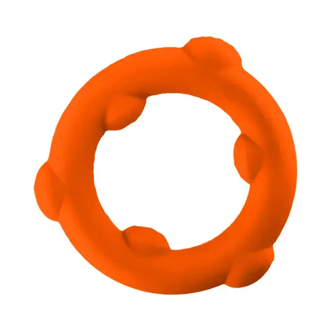 Oxballs Spinner Single Silicone Ring in Orange