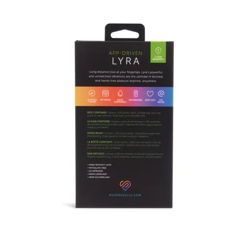 Nu Sensuelle Lyra Panty Vibe in Black