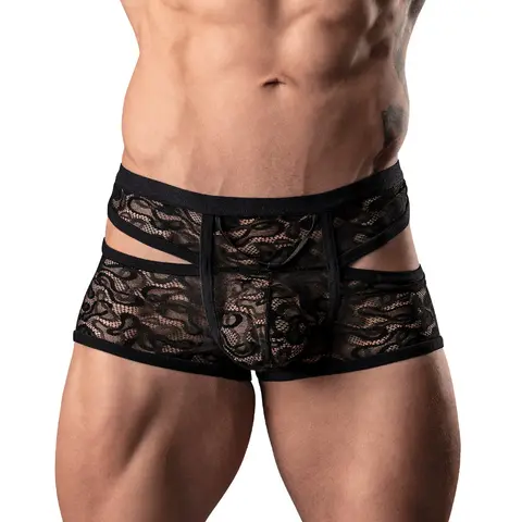 Male Power Lucifer Cutout Short Black L