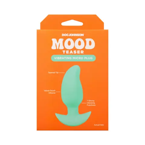 Mood Teaser Vibrating Micro Plug in Mint