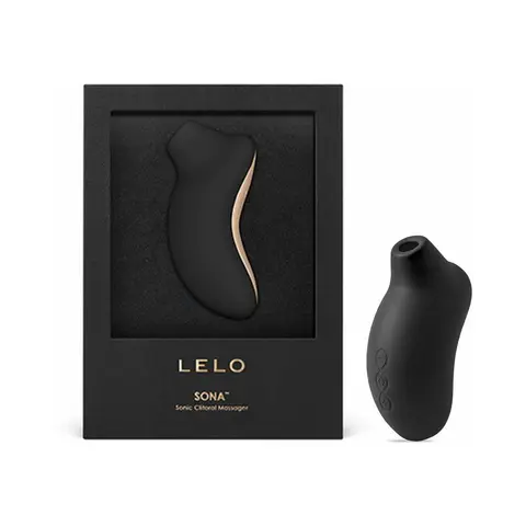 LELO SONA Rechargeable Clitoral Stimulator in Black