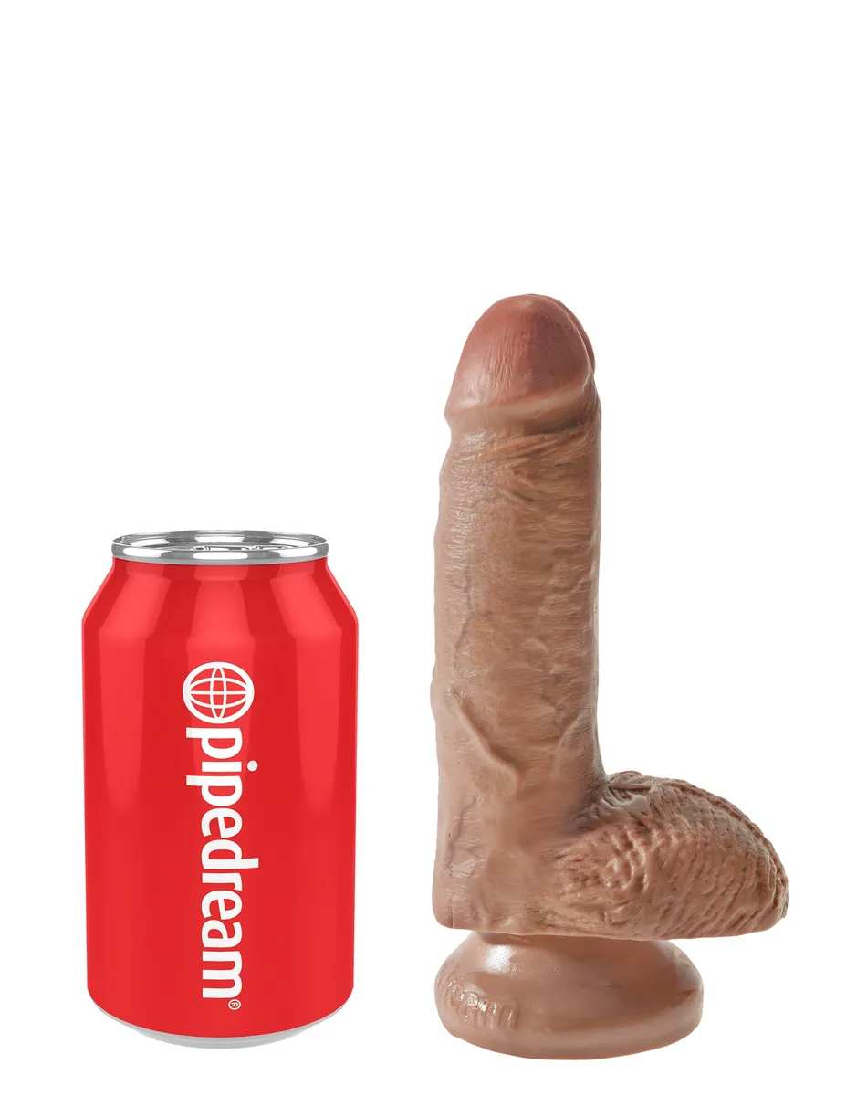 King Cock 7" Cock with Balls