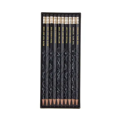 Calligraphuck Fucking Brilliant Pencils 10-Pack