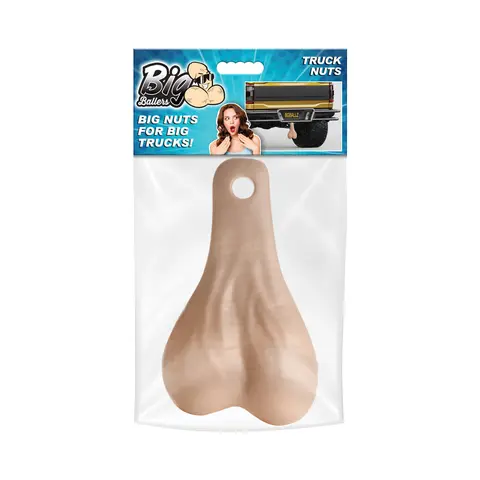 Big Ballers Small Truck Nuts in Light