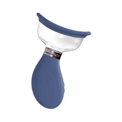 Pumped Delightful Automatic Rechargeable Vulva & Breast Pump in Blue