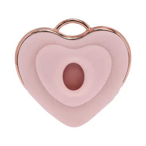LoveLine Luvie AirTapTech Rechargeable Vibrator Waterproof in Pink