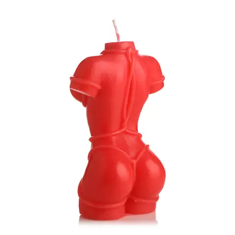 Master Series Bound Goddess Drip Candle in Red