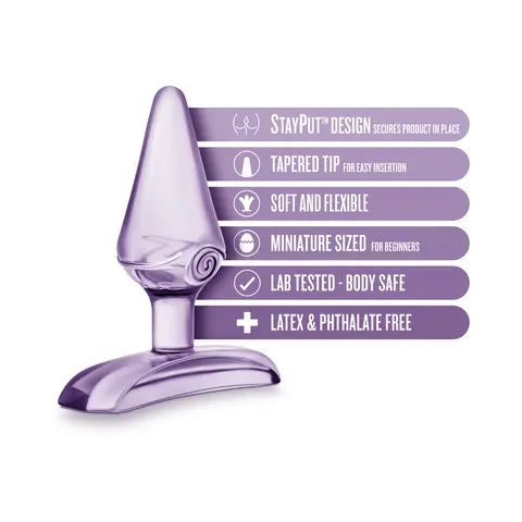 Play With Me Jolly Plug in Purple