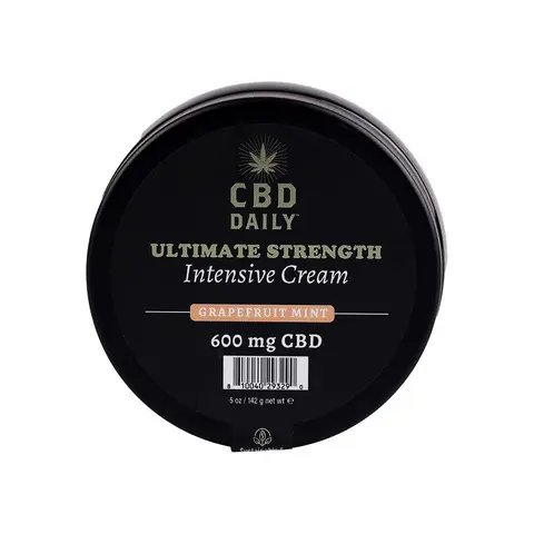 Earthly Body CBD Cream Grapefruit Mint 5 oz.