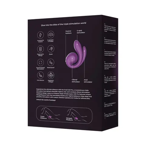 SVibe Snail Gizi Pro Vibrator Grape