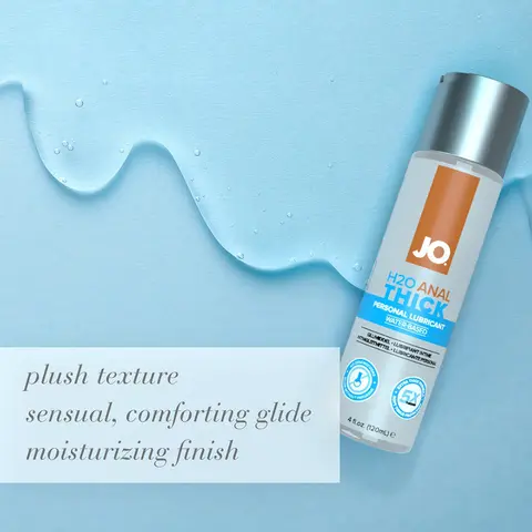JO H2O Anal Thick Water-Based Lubricant 4 oz.