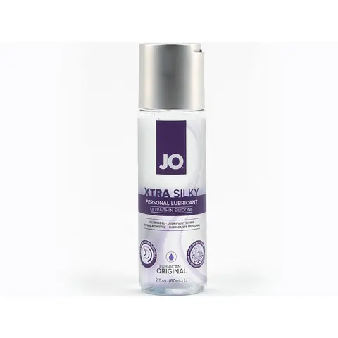 JO Xtra Silky Silicone Lubricant 2 oz.