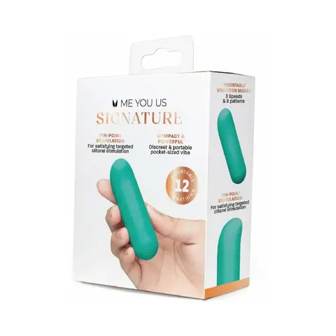 Me You Us Signature The Contour Bullet in Teal