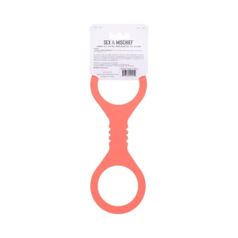 Sportsheets Sex & Mischief Peaches 'n CreaMe Small Silicone Cuffs