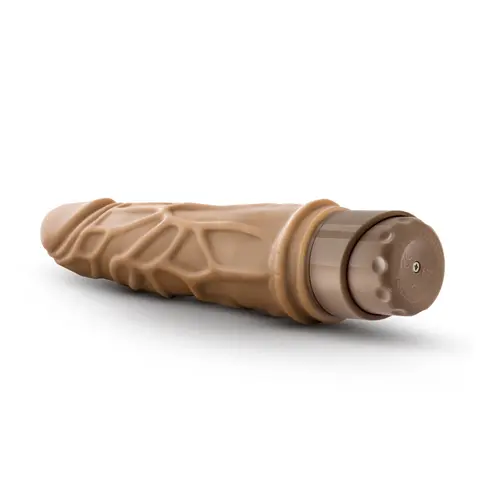 Dr. Skin Cock Vibe 3 Realistic 7.25 in. Vibrating Dildo Tan