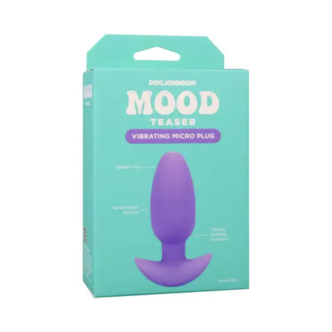Mood Teaser Vibrating Micro Plug in Lavender