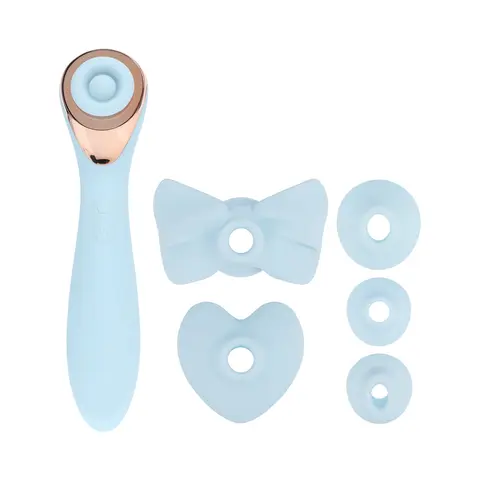 LoveLine Darling AirTapTech Rechargeable Vibrator in Blue