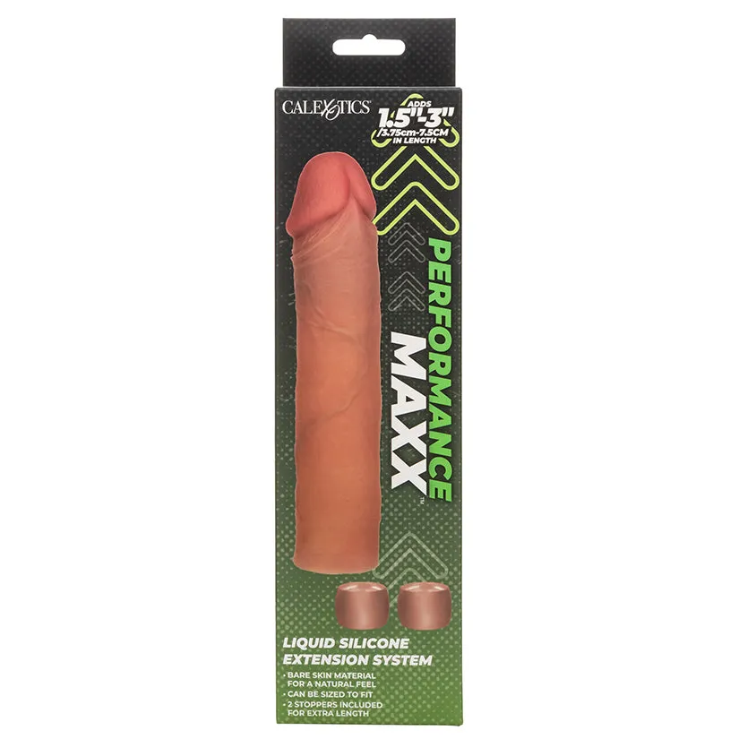 Performance Maxx Liquid Silicone Extension System Brown