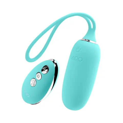Vedo Kiwi Rechargeable Insertable Tease Me Turquise Bullet