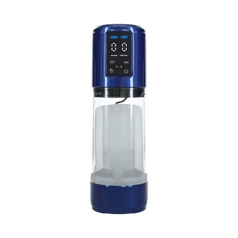 PUMPED UltraLift Automatic Masturbator Waterproof Metallic Blue
