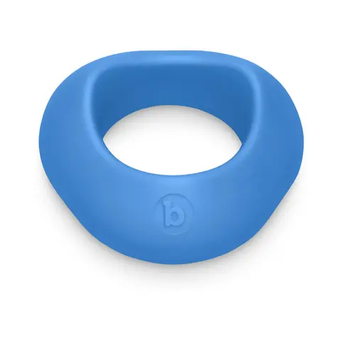 b-Vibe Flex Ring Delta Silicone C-Ring Blue