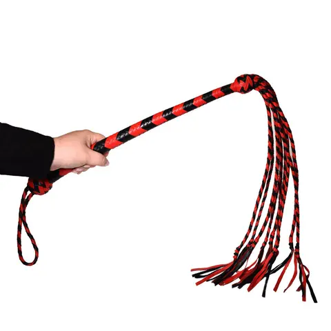 Prowler RED Long Handle Flogger Black/Red