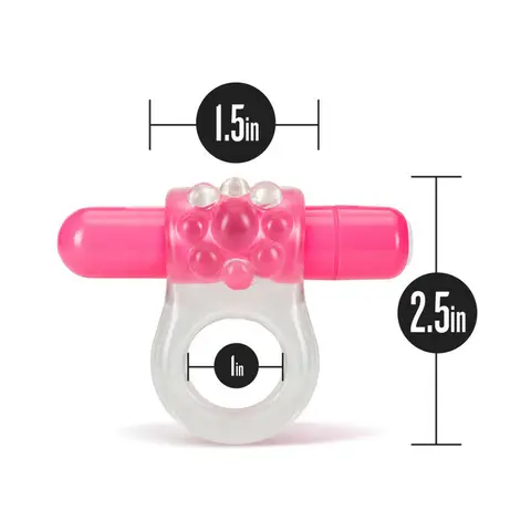 Play with Me Teaser Vibrating C-Ring in Pink