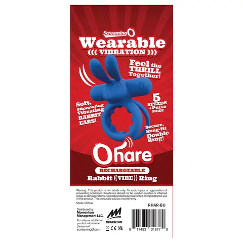 Screaming O Rechargeable Ohare in Blue