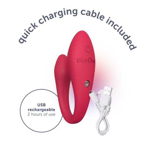 Flexible wearable vibrator with remote