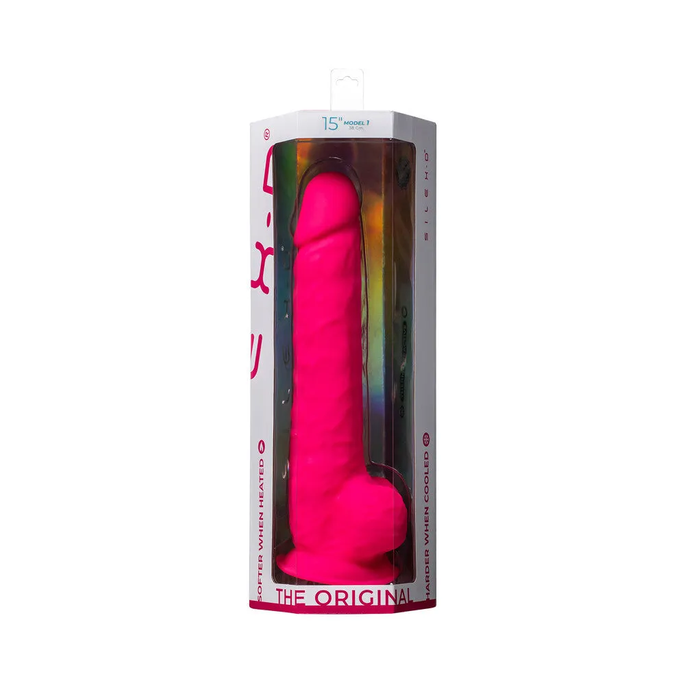 SILEX-D The Original Model 1 Dildo 15 in. in Pink