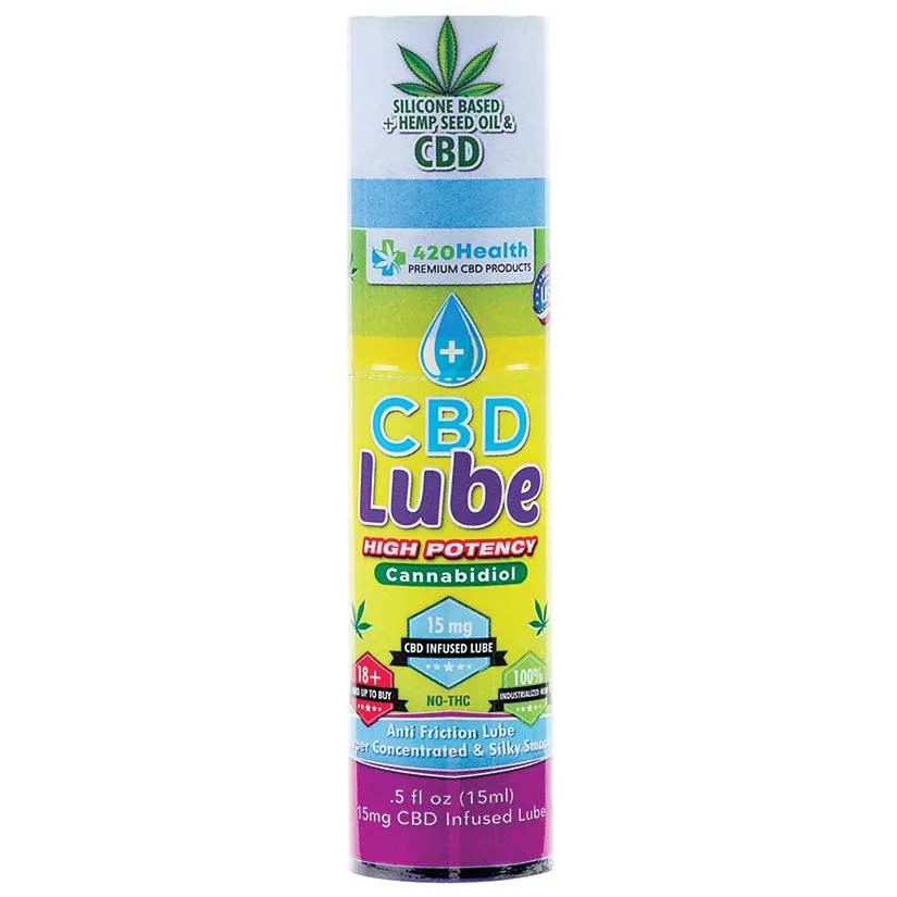 420 Health CBD Lube .5 oz.