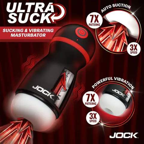 JOCK Advanced Sucking & Vibrating Masturbator