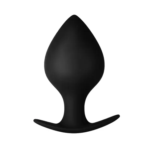 Forto F-60 Spade Silicone Anal Plug Medium in Black