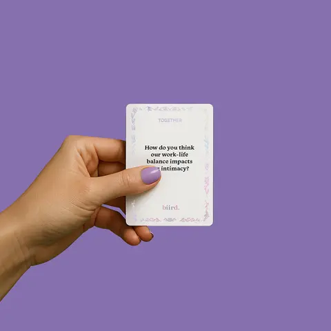 Biird x Jouissance Club Together Couples Card Game