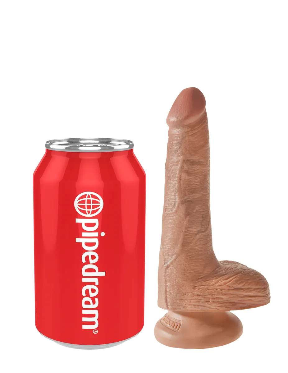 King Cock 6" Cock with Balls