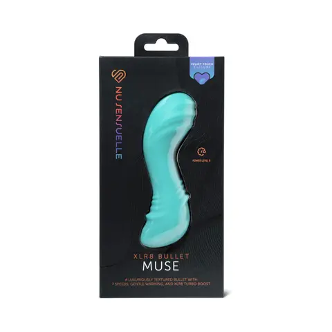 Nu Sensuelle Muse XLR8 Bullet with Heat in Blue
