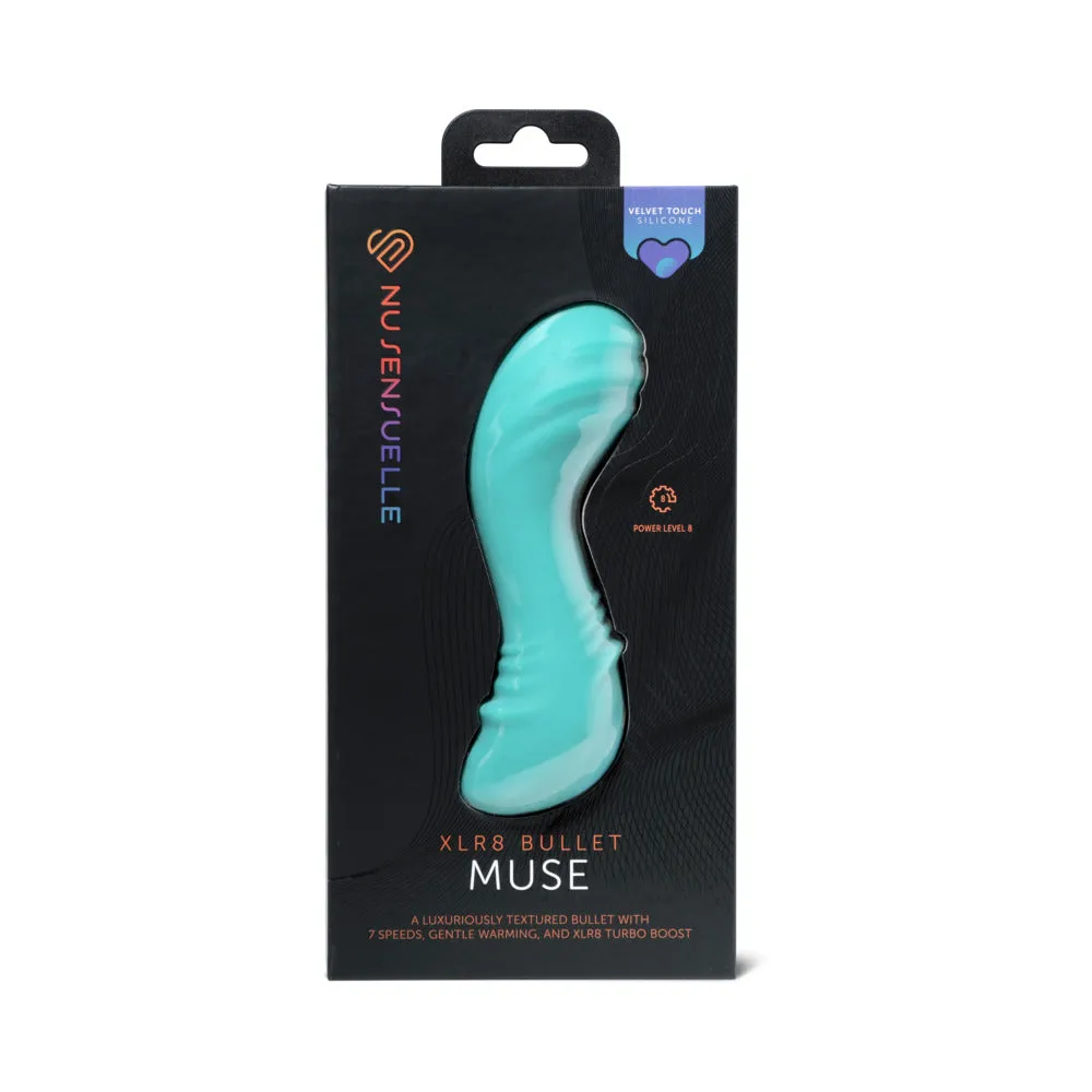 Nu Sensuelle Muse XLR8 Bullet with Heat in Blue