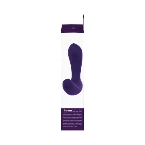 VeDO Inme Rechargeable Dual Vibe with Remote in Purple