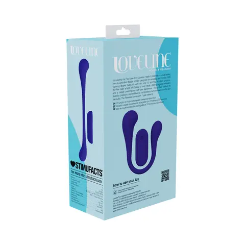 LoveLine FlexEase Bend Vibe Liquid Silicone in Purple