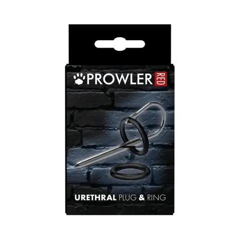 Prowler RED Urethral Plug & Ring Stainless Steel