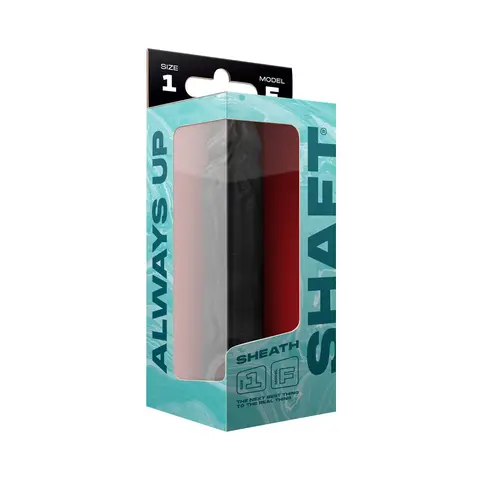 Shaft Model F: Sheath Size 1 Black