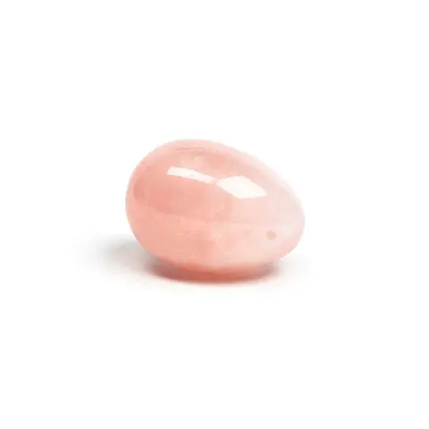 Chakrubs Heart Yoni Egg Rose Quartz (drilled)