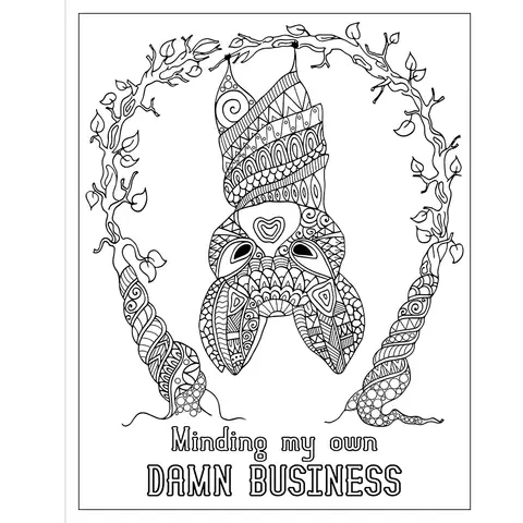 F*cking Fantastic: A Colossal Kick-Ass Coloring Book