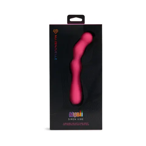 Nu Sensuelle Siren Nubii G-Spot Vibe W/ Hinge in Pink