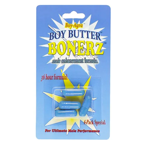 Boy Butter Bonerz Boy Agra 4-Pack