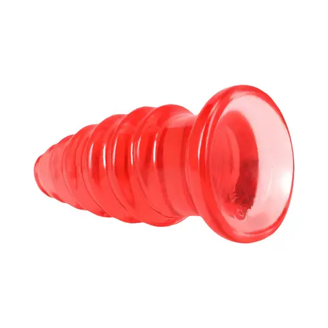 Crystal Jellies Anal Twist 7 in. in Pink
