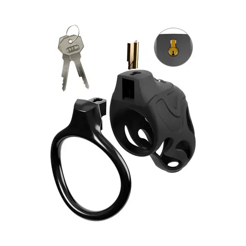 Fantasy C-Ringz ControlCore Elite Remote Vibrating & Electro-Stim Cock Blocker Black